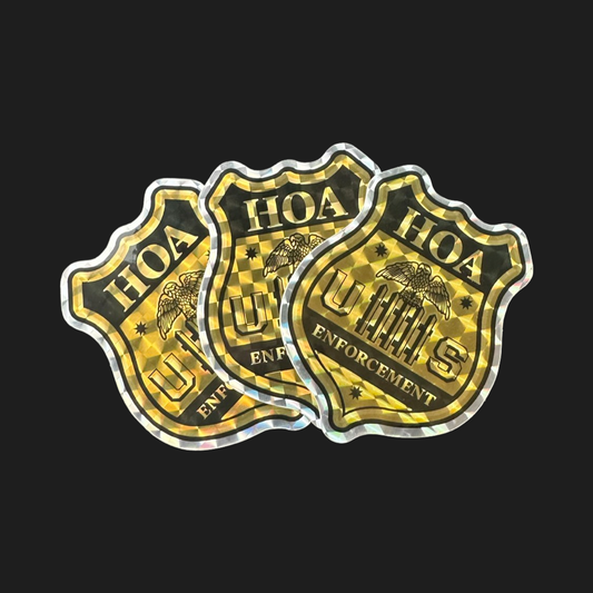 HOA-E Stickers (3 Pack)